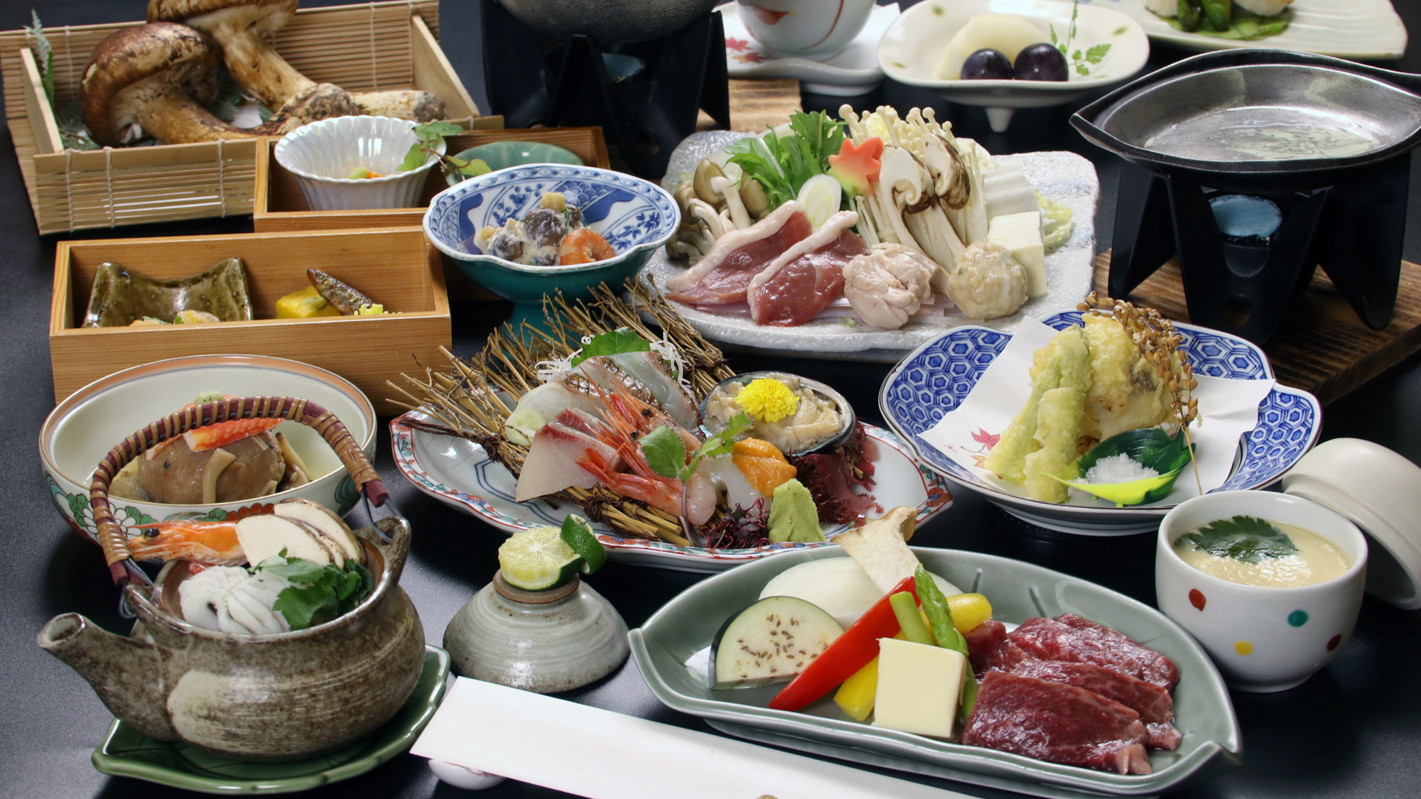 【食事】松茸会席 