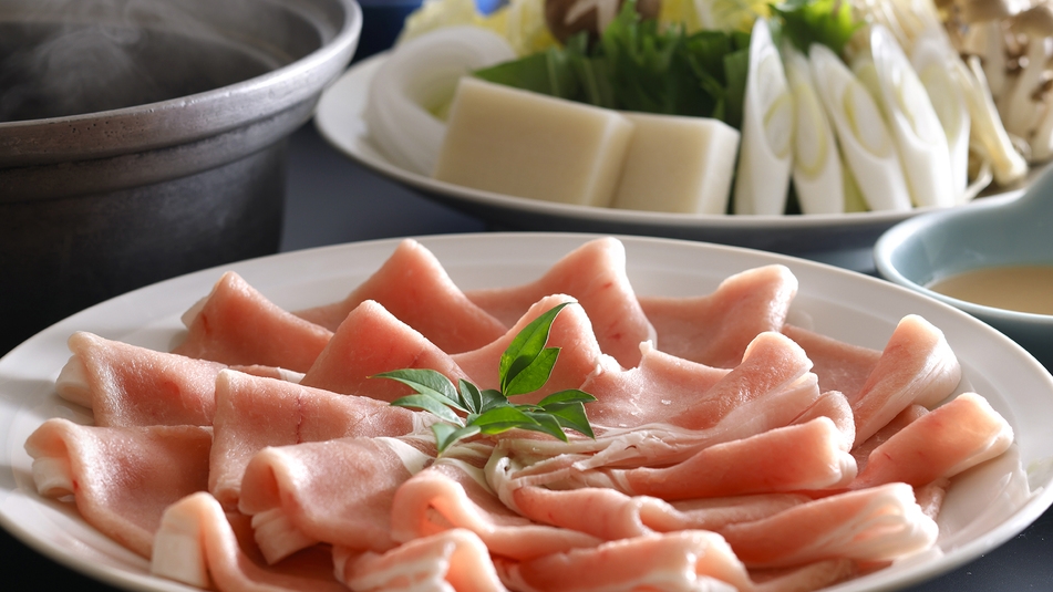 【神出鬼没】夕食控えめお手軽プラン。岡山名物の「ピーチポーク」のしゃぶしゃぶ＆＜飲み放題90分付き＞