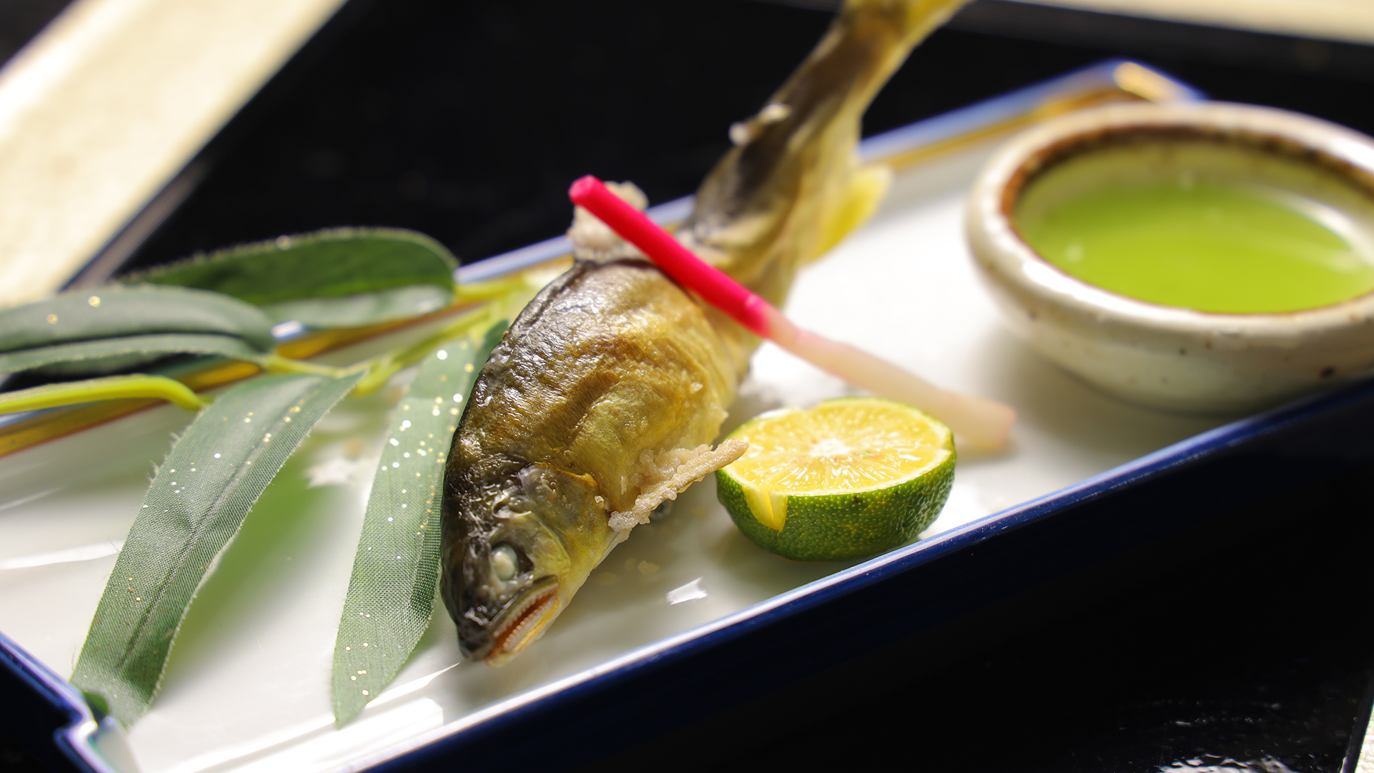 【夏の会席】香ばしい鮎とともに楽しむ夏の味覚