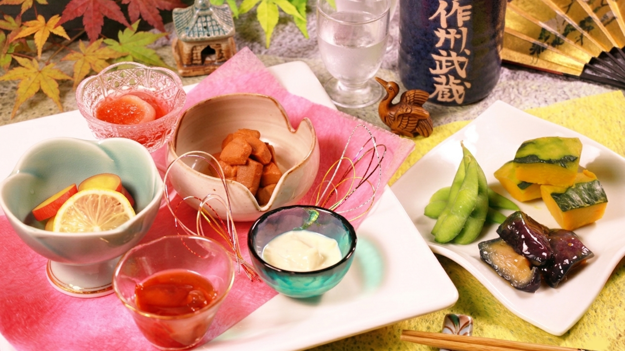 新登場、季節替わりの【おばんざいブッフェ】。お酒のつまみや、夕食の最後の一口にお召し上がりください