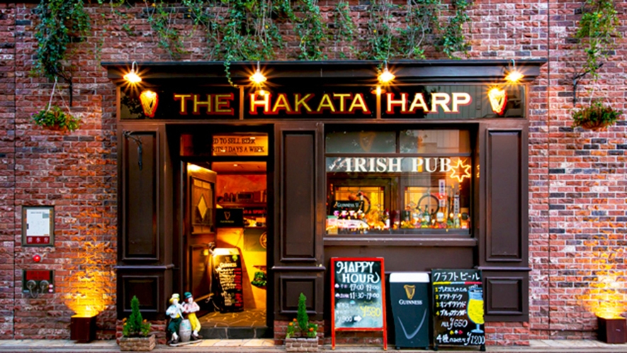 【Irish Pub THE HAKATA HARP】本場さながらの英国パブ