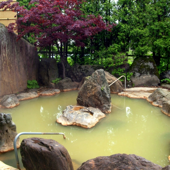 Men's open-air bath