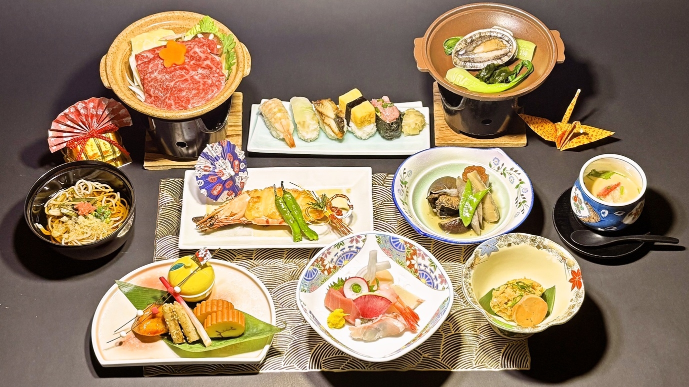 四季の味覚を味わう☆年末年始プラン（1泊2食付き）【 宿泊期間 12/31〜1/2 】