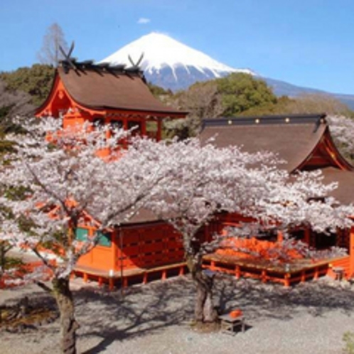 ■富士山本宮浅間大社（お車で２０分）