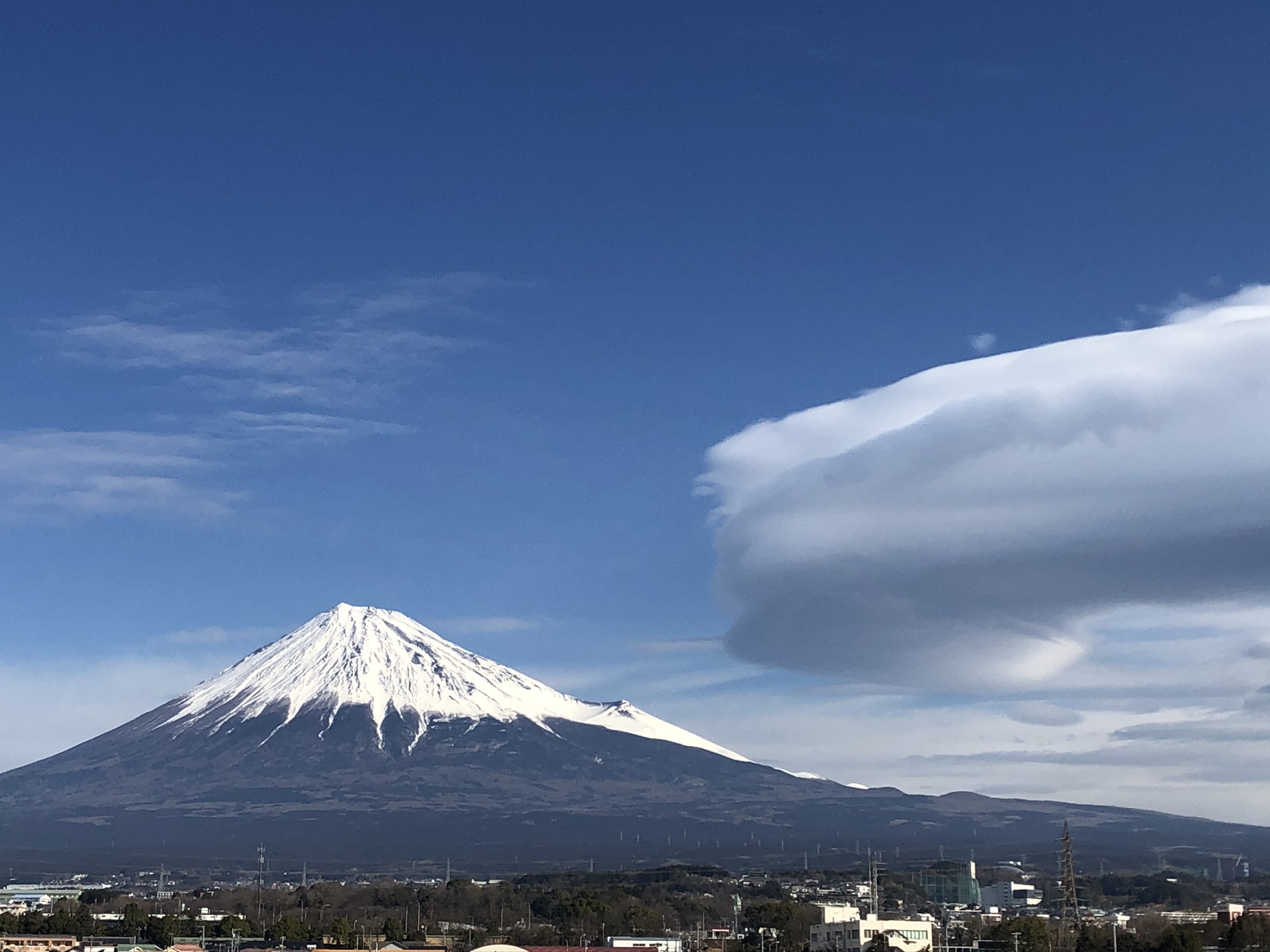 ２０２０／０２／１２ 　今日の富士山