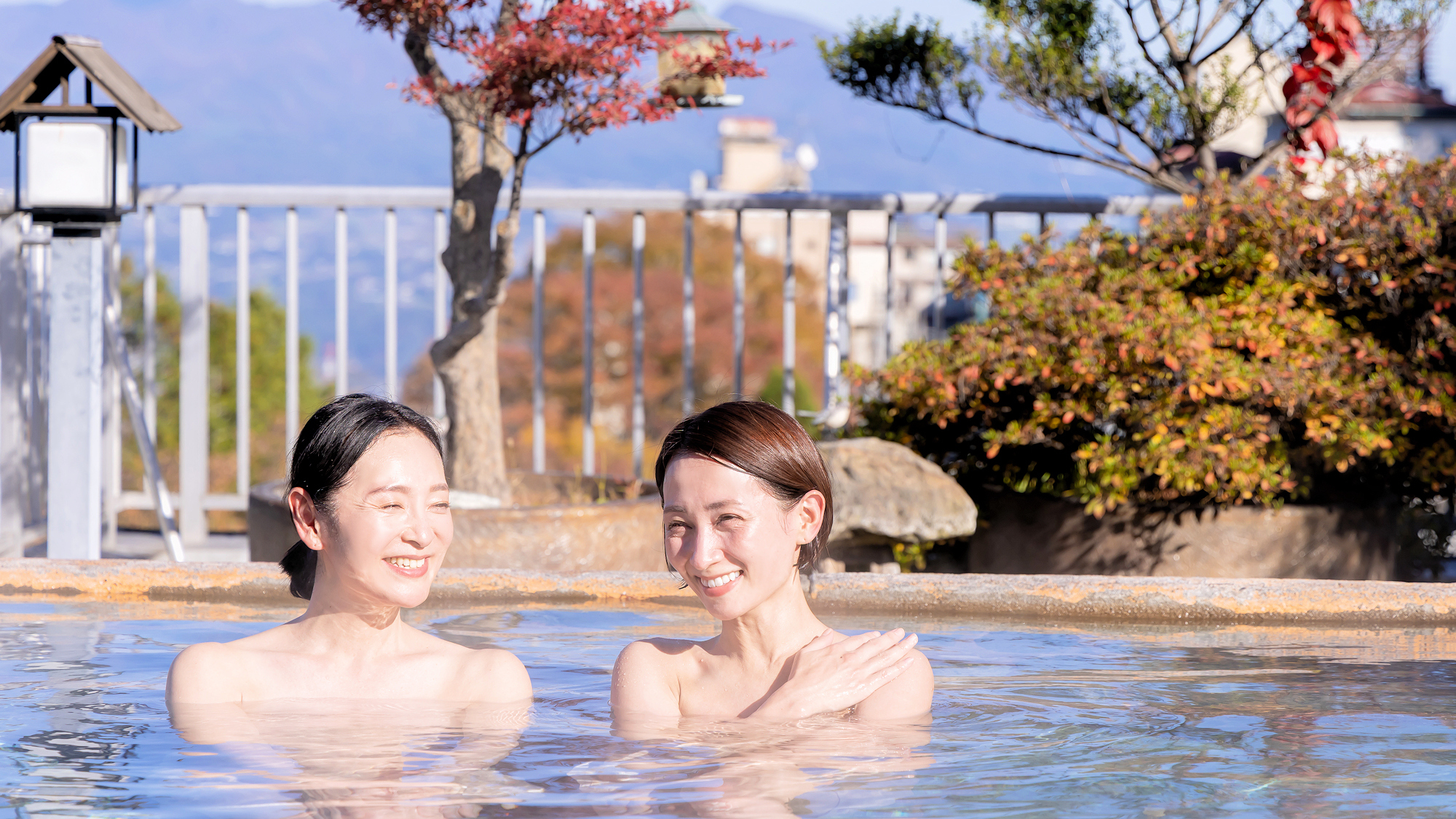 ■温泉■屋上露天風呂「浪漫」