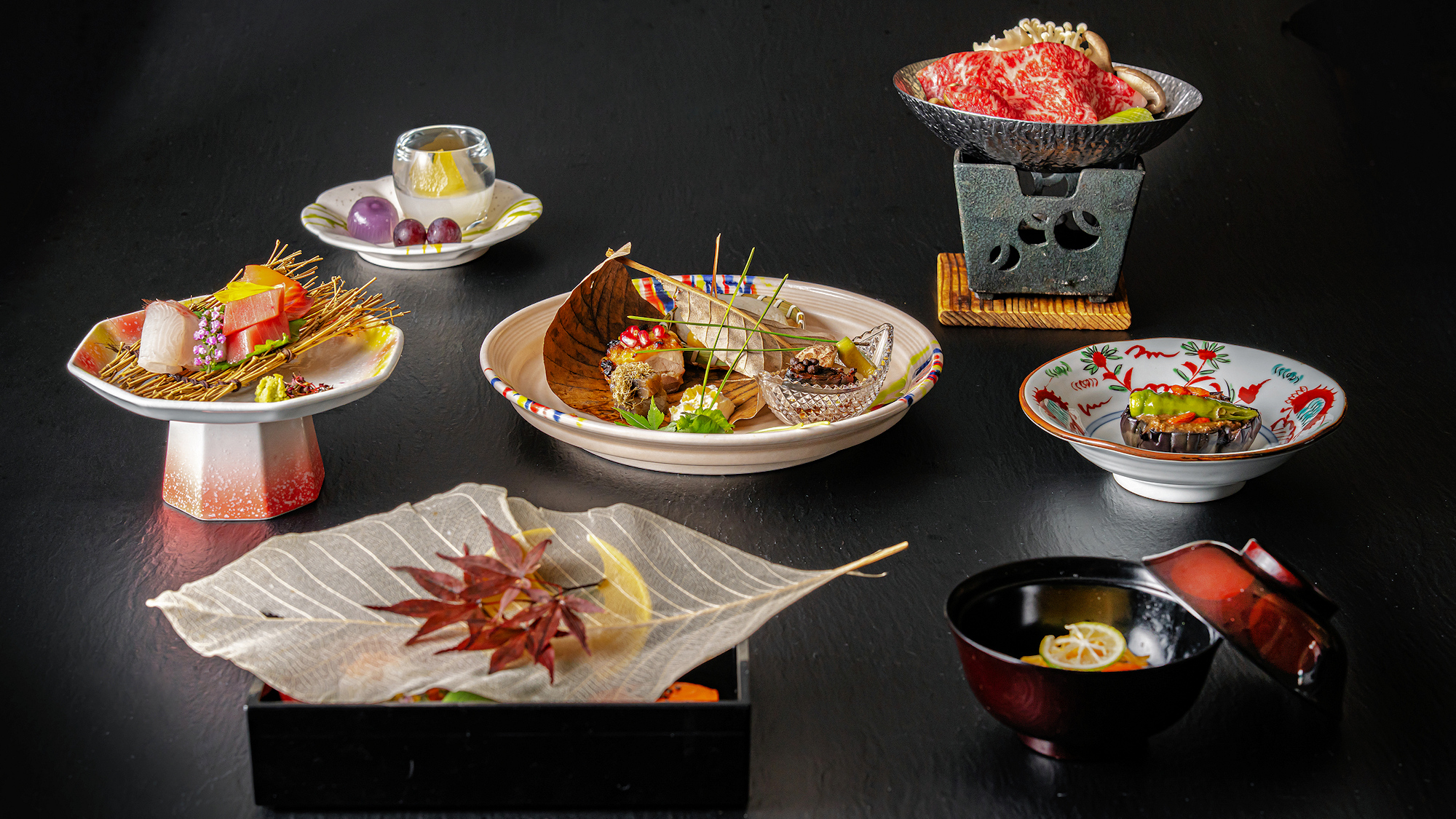 ■お食事■2025年秋献立 上州ブランド赤城牛付会席一例