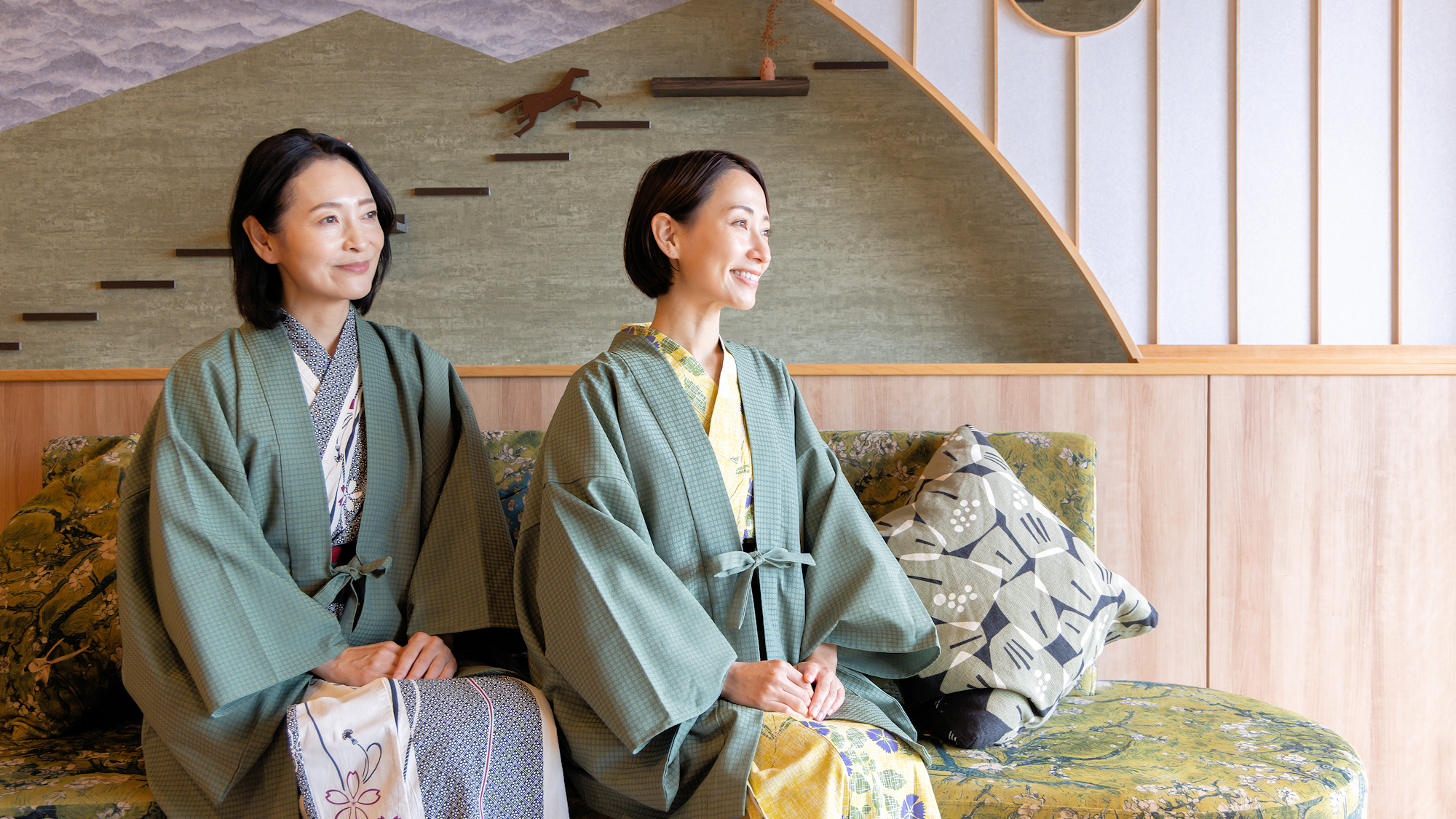 ■部屋■禁煙【掛け流し半露天風呂つき和洋室 （701）】2024年4月改装