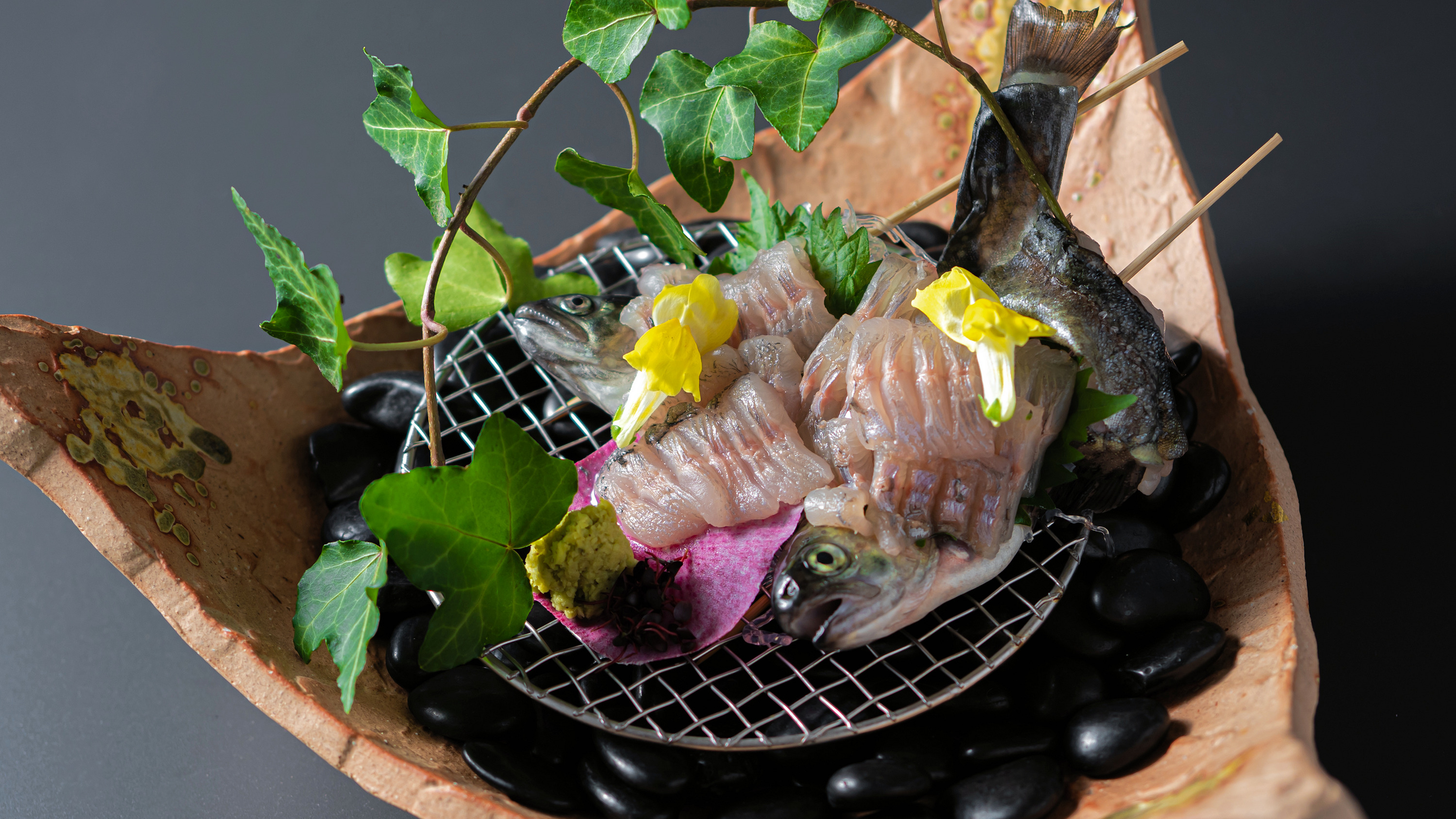 ■お食事■別注料理／岩魚姿造り（単品）・虹鱒姿造り（単品）