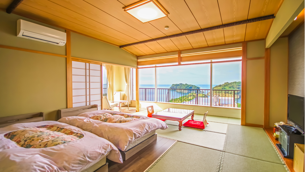 【スタンダード】＜パノラマ角部屋＞絶景和洋室［15帖］
