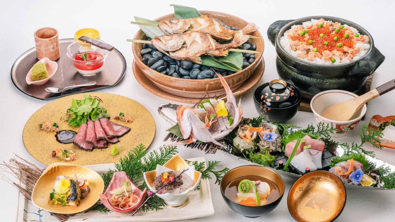 【春】プレミアムプラン〜島根の厳選２大食材「島根和牛」と「のどぐろ」付き贅沢会席で至福のひとときを〜