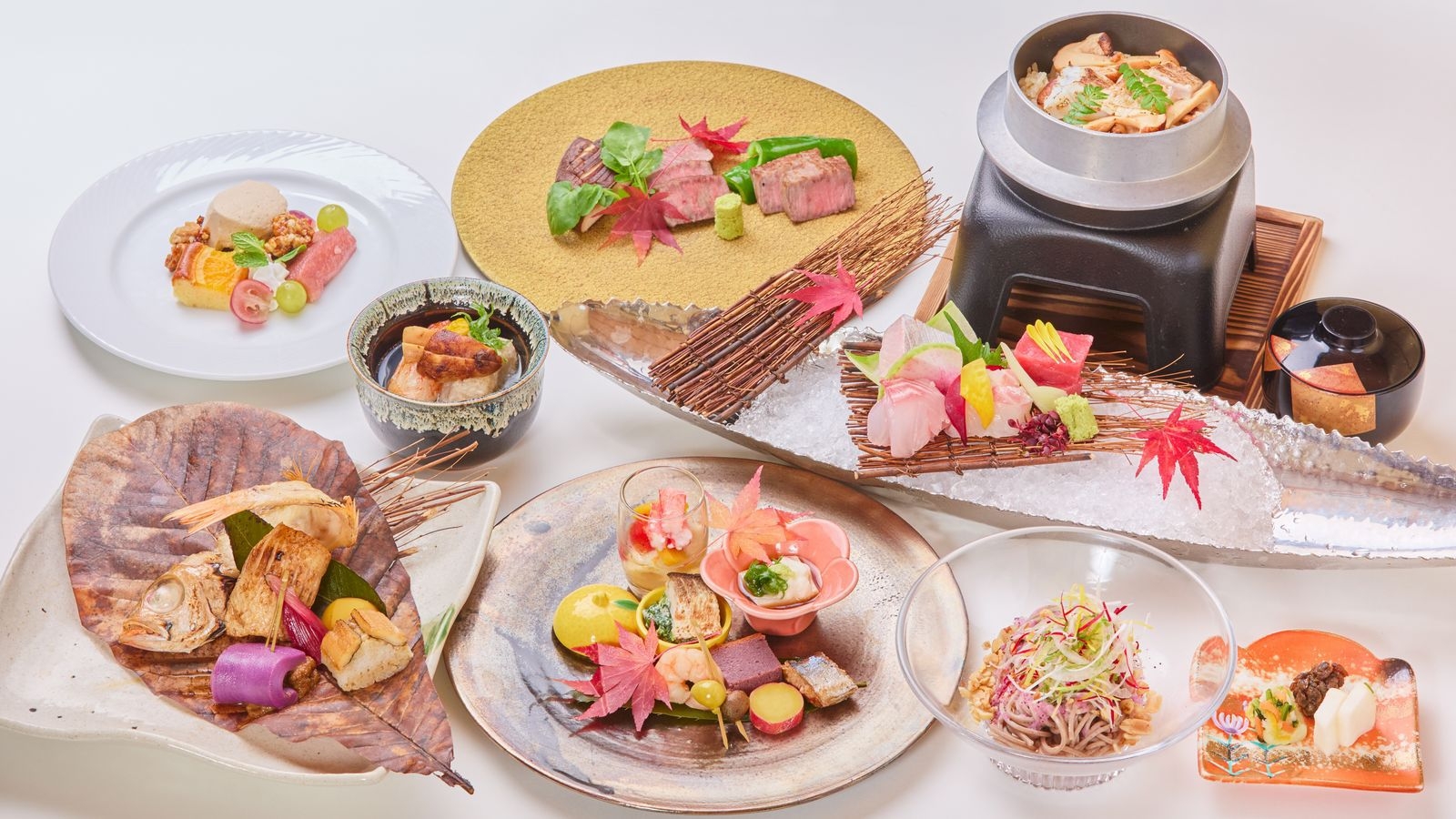 【秋】プレミアムプラン〜「のどぐろ塩焼き」「島根和牛ステーキ」「松茸御飯」を堪能☆長生閣の贅沢会席〜