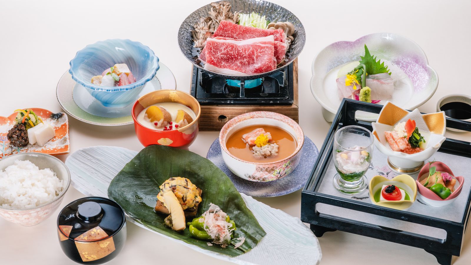 【春】島根県産牛など山陰の旬食材を堪能☆春の創作会席プラン（※画像はイメージです）