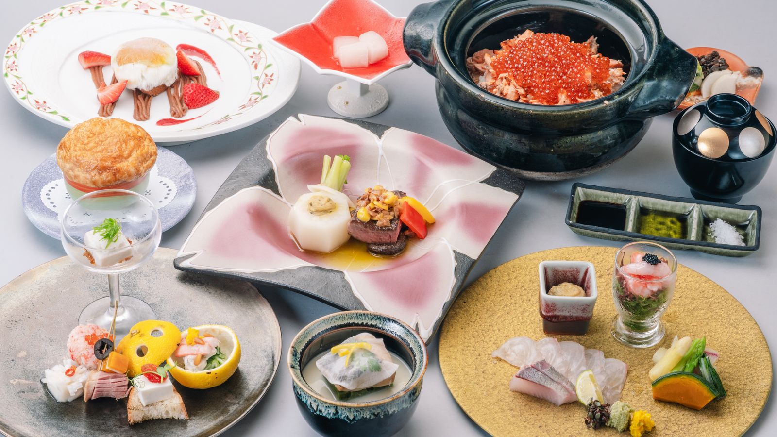 【秋】プレミアムプラン～「島根和牛」と「のどぐろ」をどちらも堪能☆長生閣の贅沢会席～