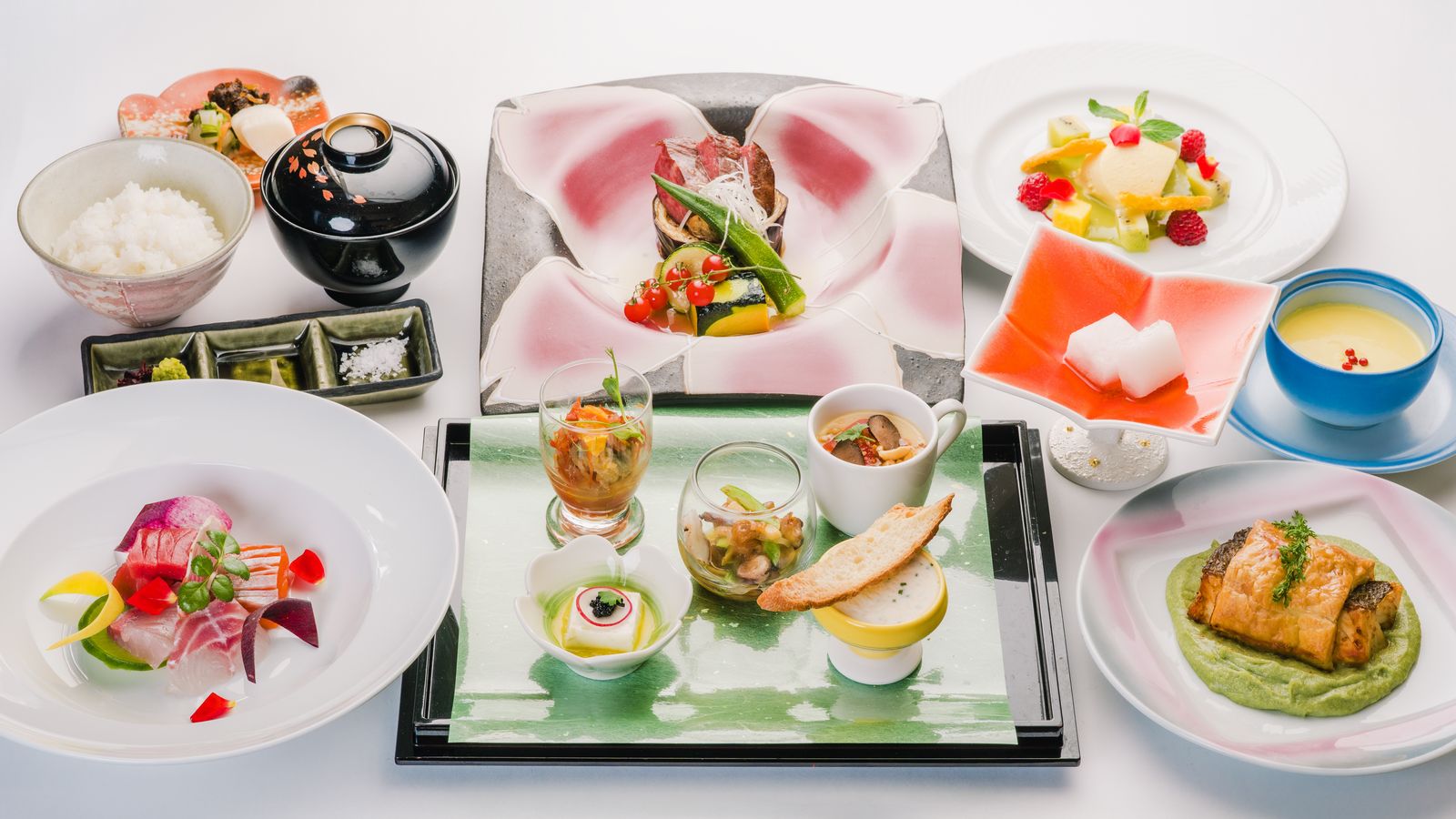 【夏】長生閣流・和洋コース☆島根和牛ステーキ＆熊谷喜八氏監修のアミューズなど