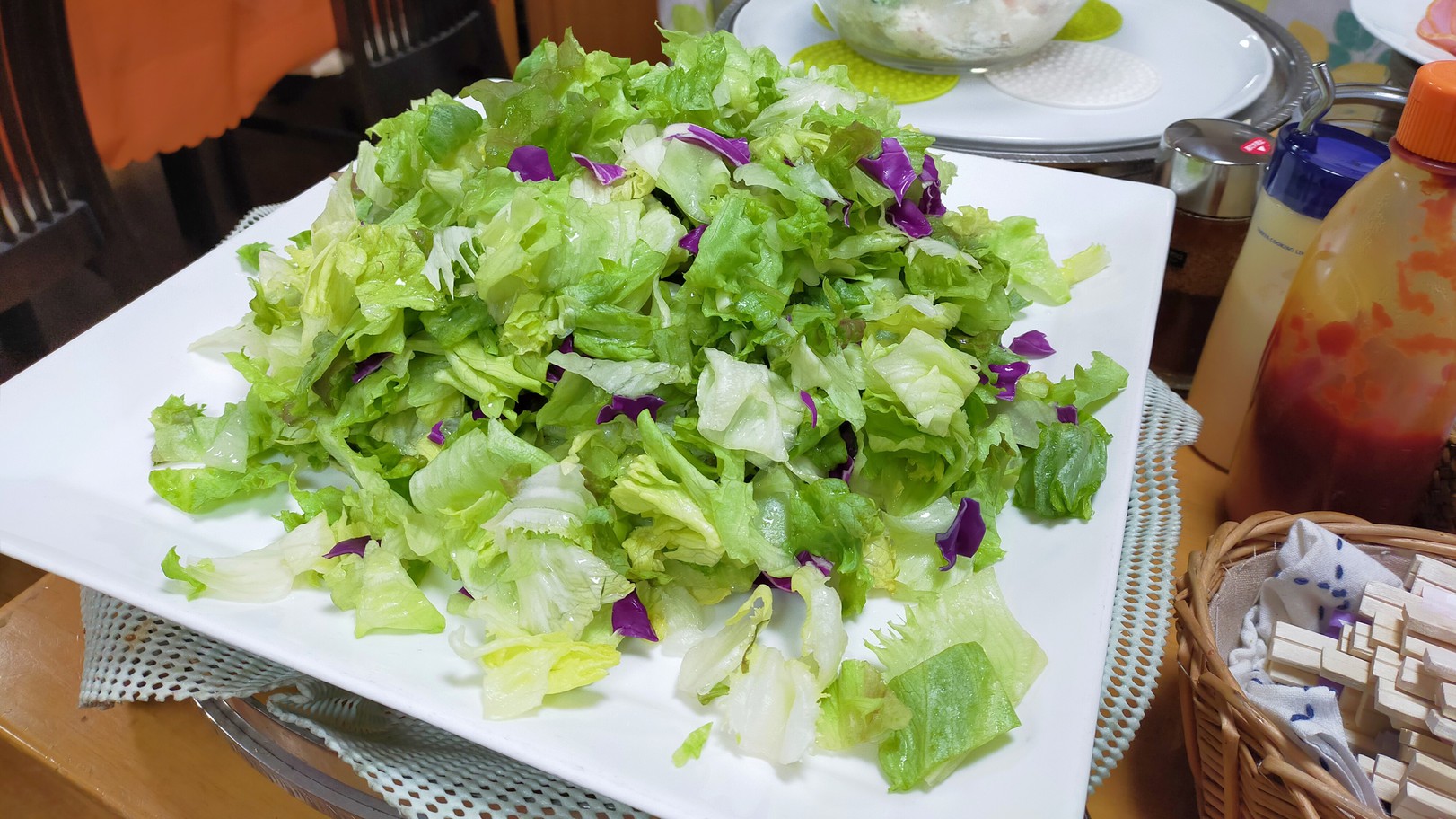 当館自慢の無料の朝食バイキングです