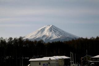 お部屋から見える富士山