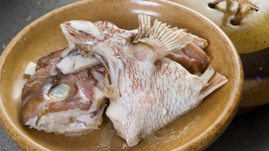 【酒と塩で蒸上げる鯛かぶと蒸・鯛釜飯を★１泊２食付】夜御膳＿華コース★ふわふわ極上今治タオル完備