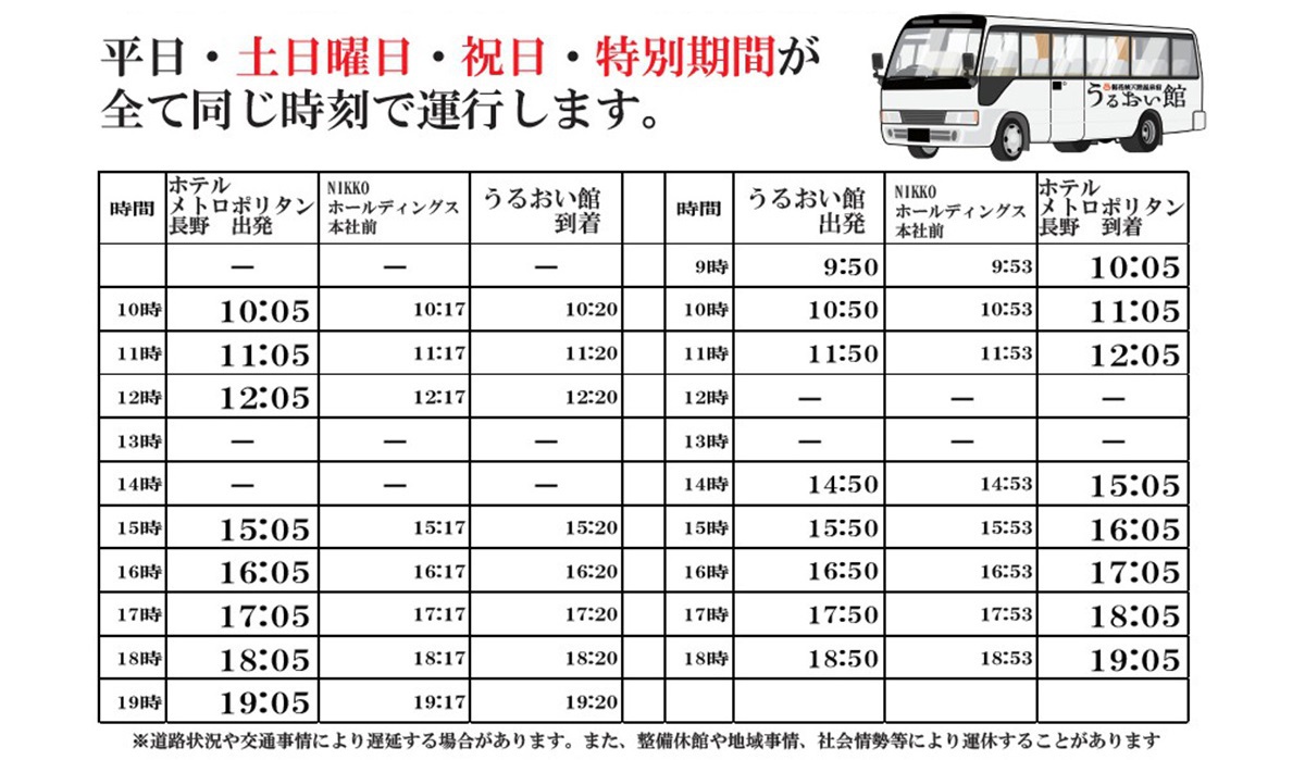 当ホテルはキャッシュレス【源泉かけ流し温泉】裾花峡温泉うるおい館入浴チケット付きプラン（食事なし）