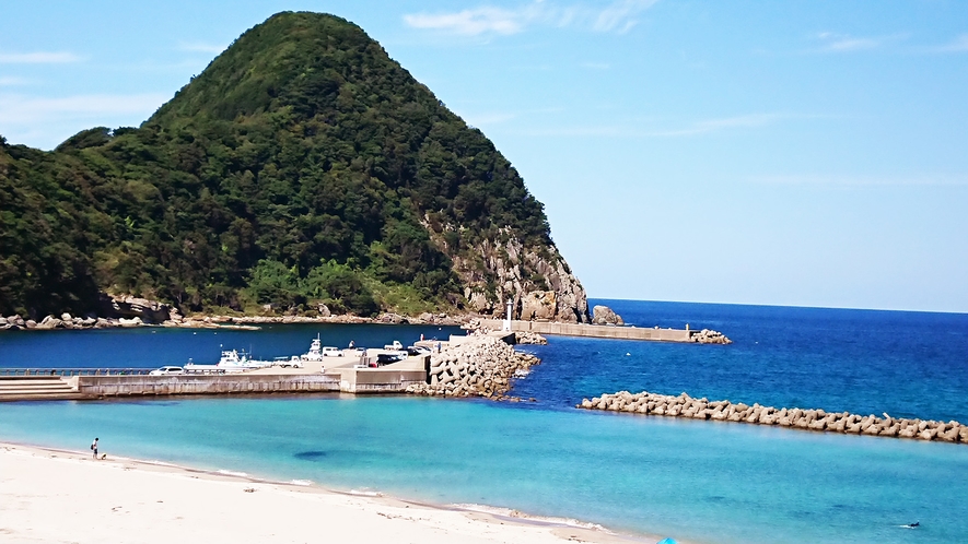 *【お部屋からの眺め】目の前は海！全てのお部屋から海が見えます