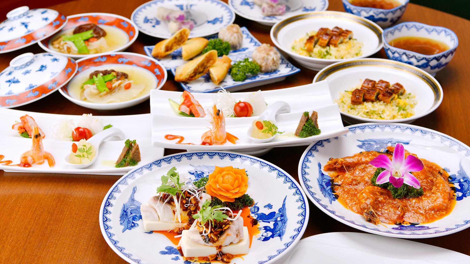 ２Ｆレストラン中国料理「翠」コース一例