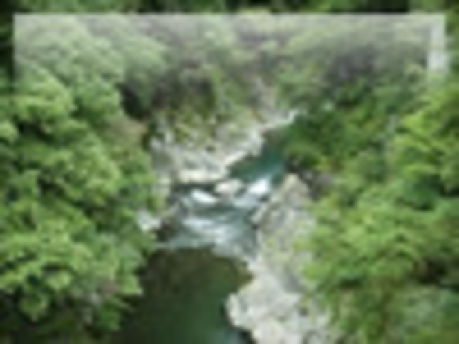 十津川の渓谷
