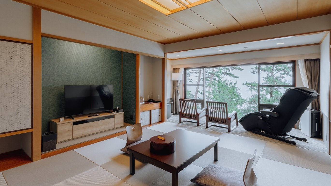 【特別室】琵琶湖側2間和室／59平米（10+6畳/8名迄）