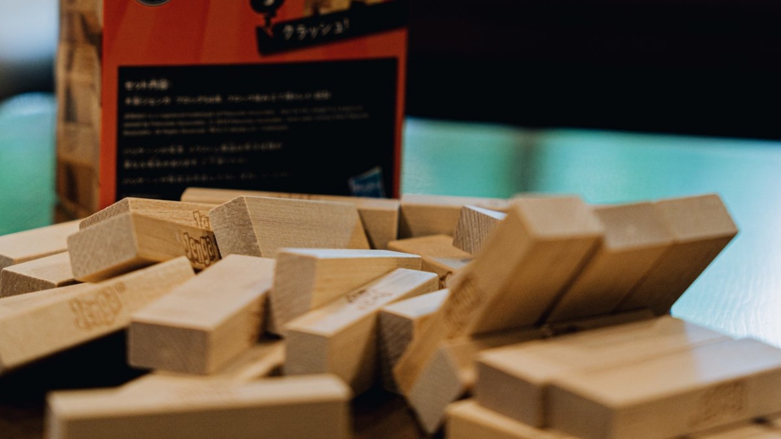 懐かしいジェンガもございます♪