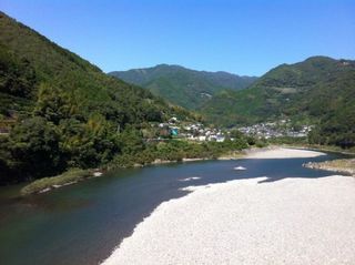 仁淀川フォト！いの町～仁淀川　鎌井田地区あたりはとても雰囲気もイイ