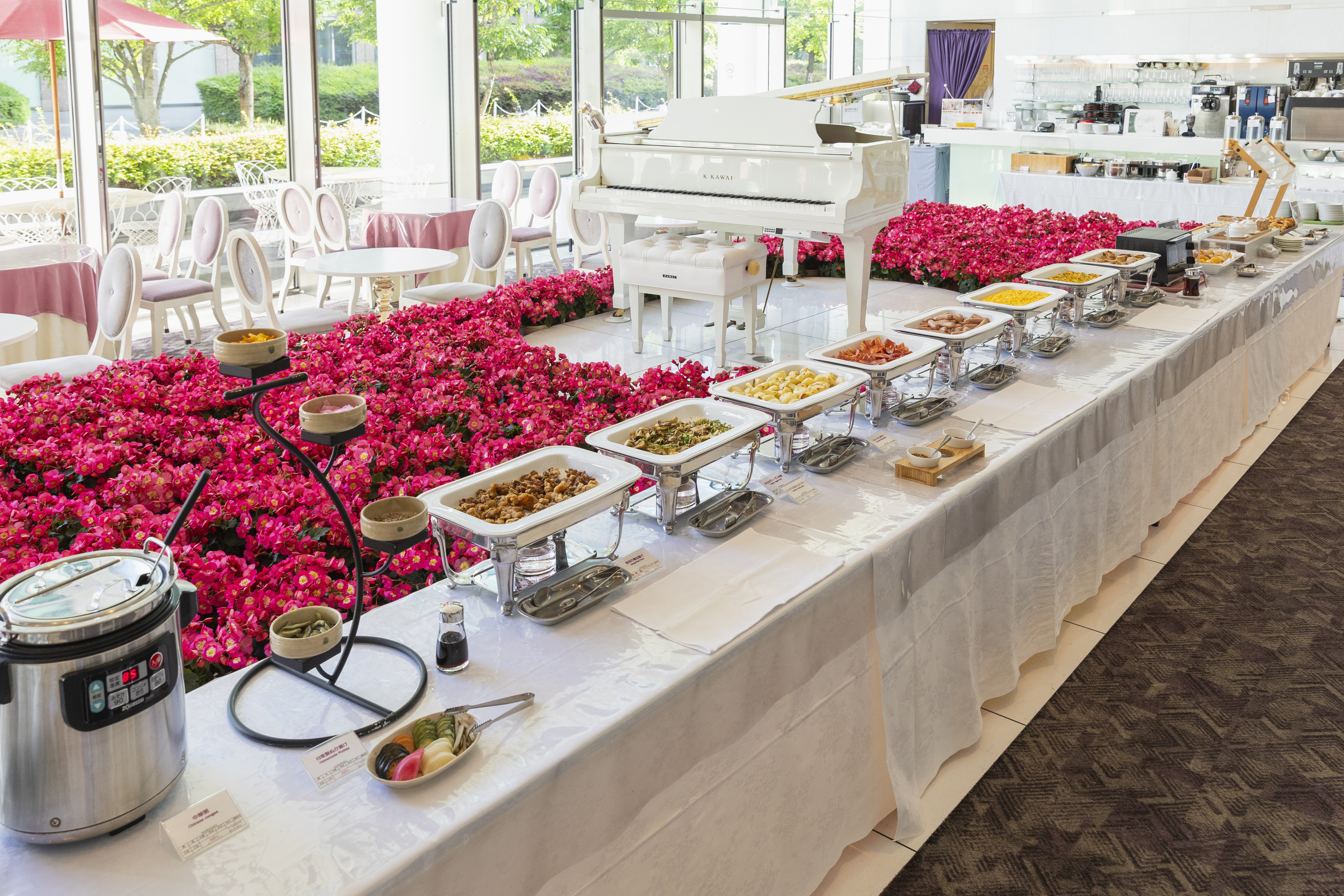 □１階　カフェテラス『銀木犀』　朝食イメージ