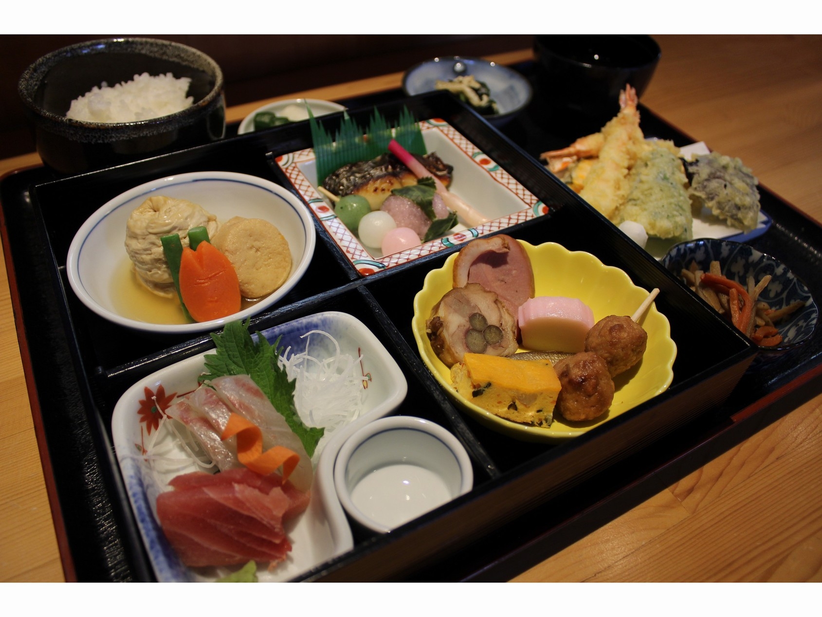 【松花堂　桜弁当】和食処桜でお召し上がり頂ける夕和食付プラン