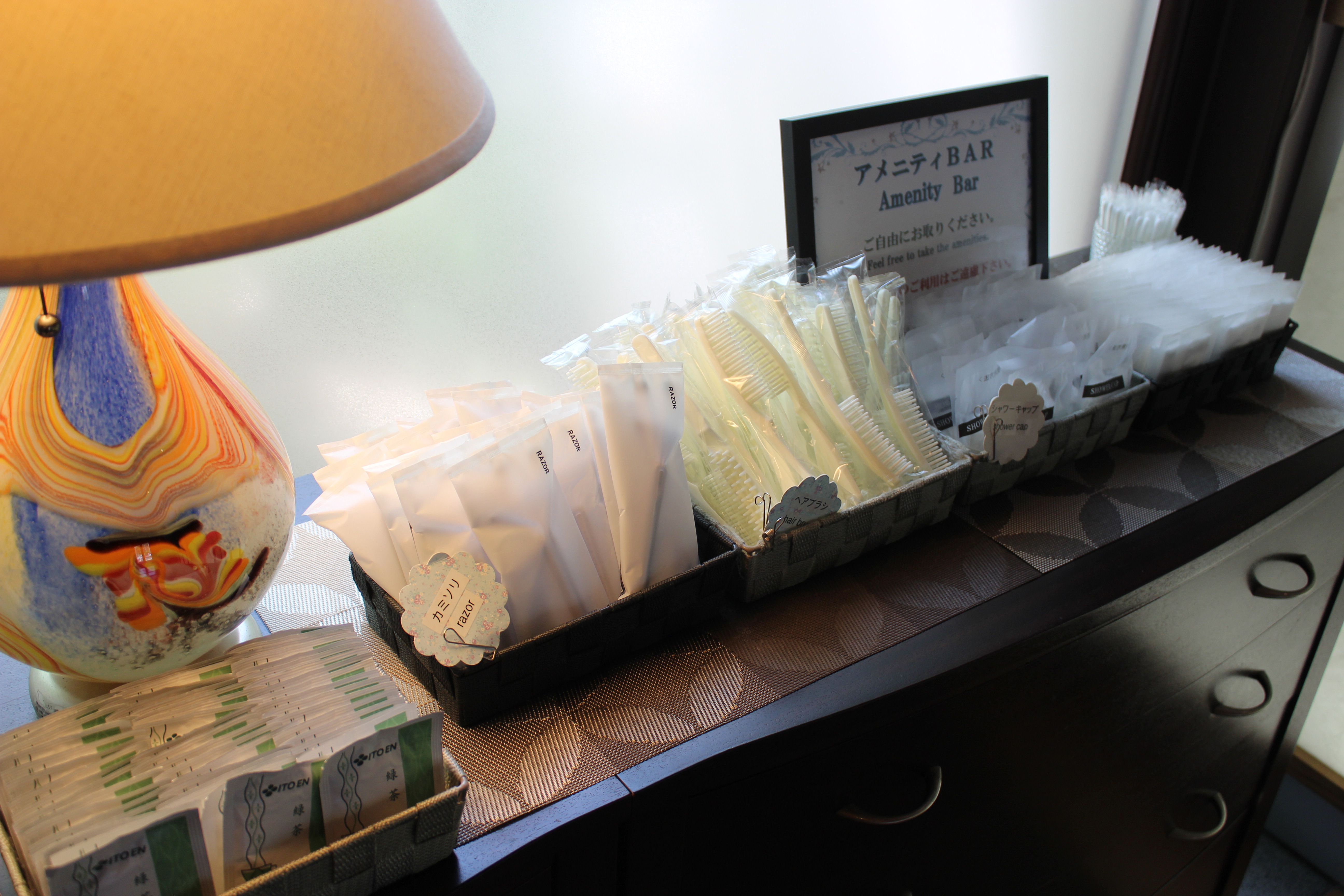 アメニティBAR