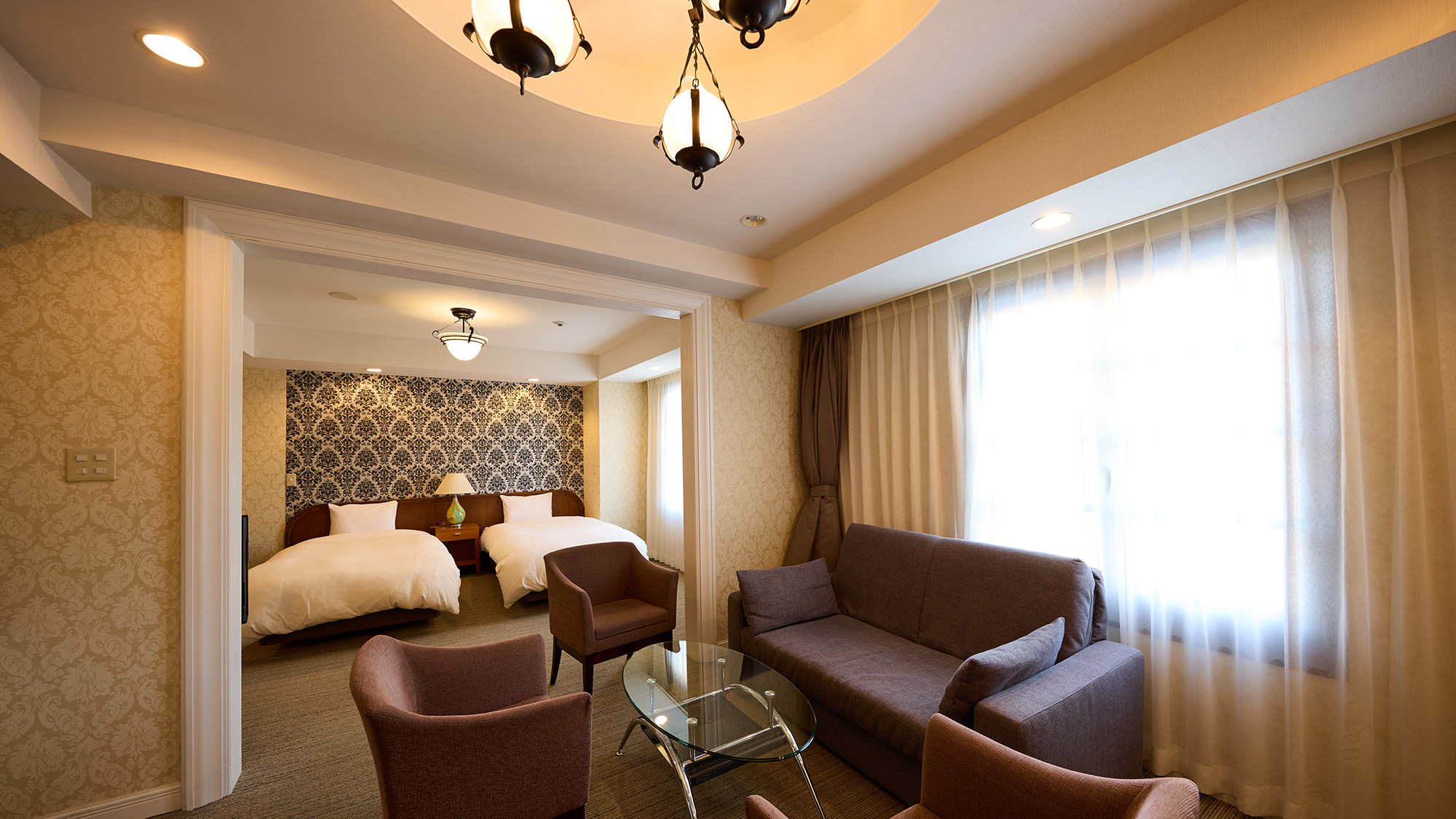 【禁煙】スイートツイン洋室