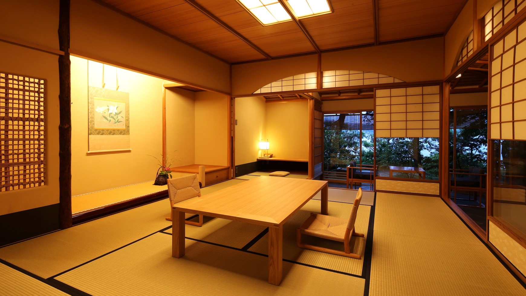 【LUXDAYSセール】日本庭園を眺めながら過ごす半露天風呂付き客室 優待プラン