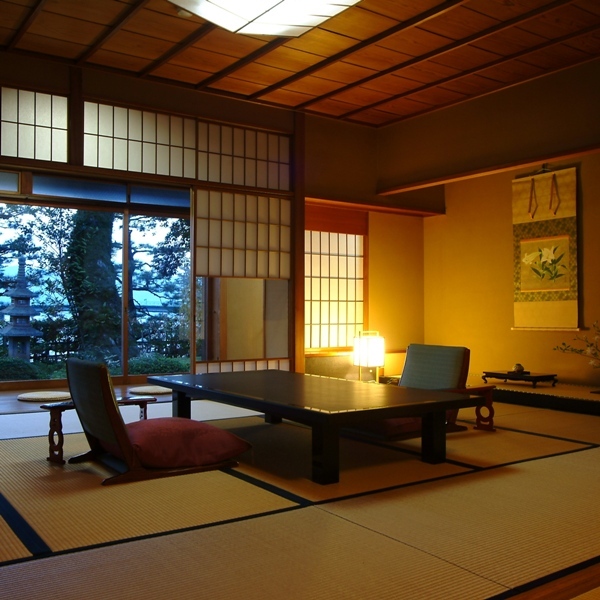 "Ryuto" room with a horizontal view of Amanohashidate