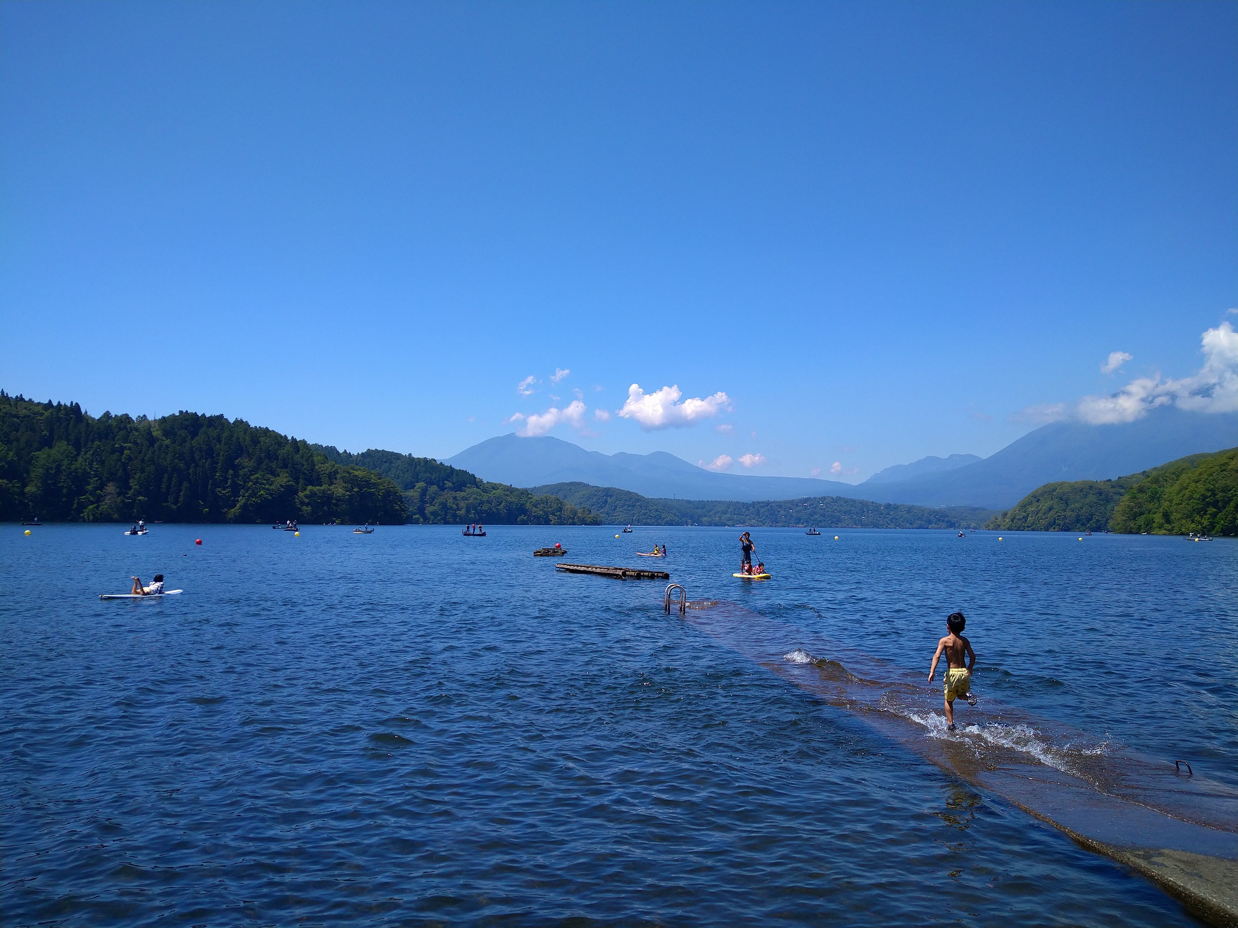 野尻湖の夏