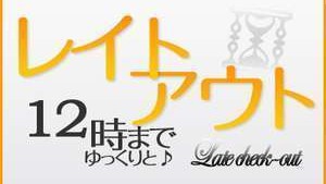 ◆１日５室限定◆ゆっくり滞在！１２時レイトアウトプラン♪　【素泊り】