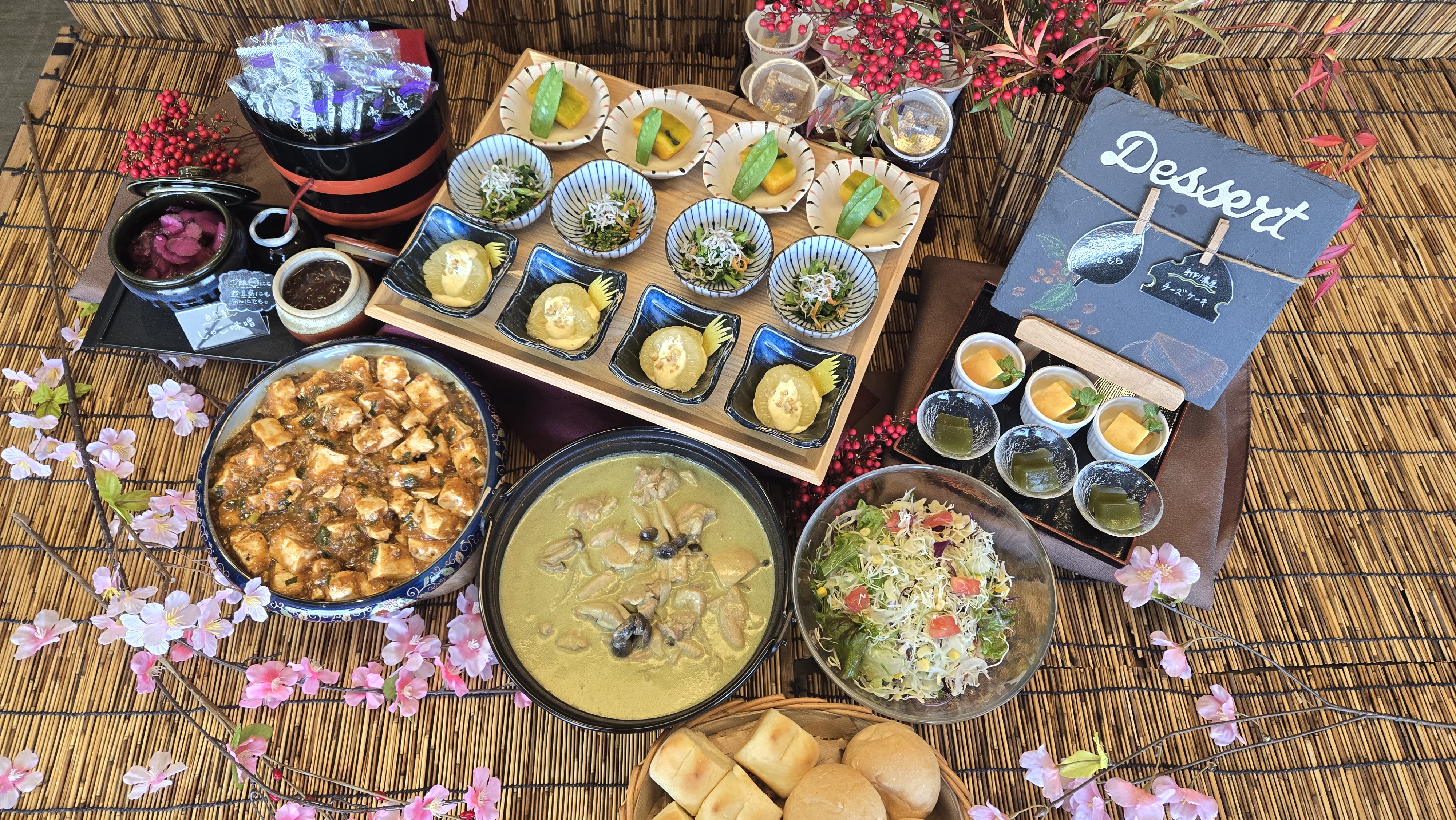 朝食バイキング