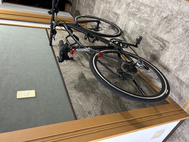 サイクルハンガー設置