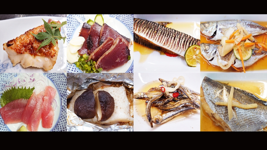 日替わり定食魚料理一例：HPブログにて日替わり定食メニュー掲載中！おかずに毎日魚料理が1品！