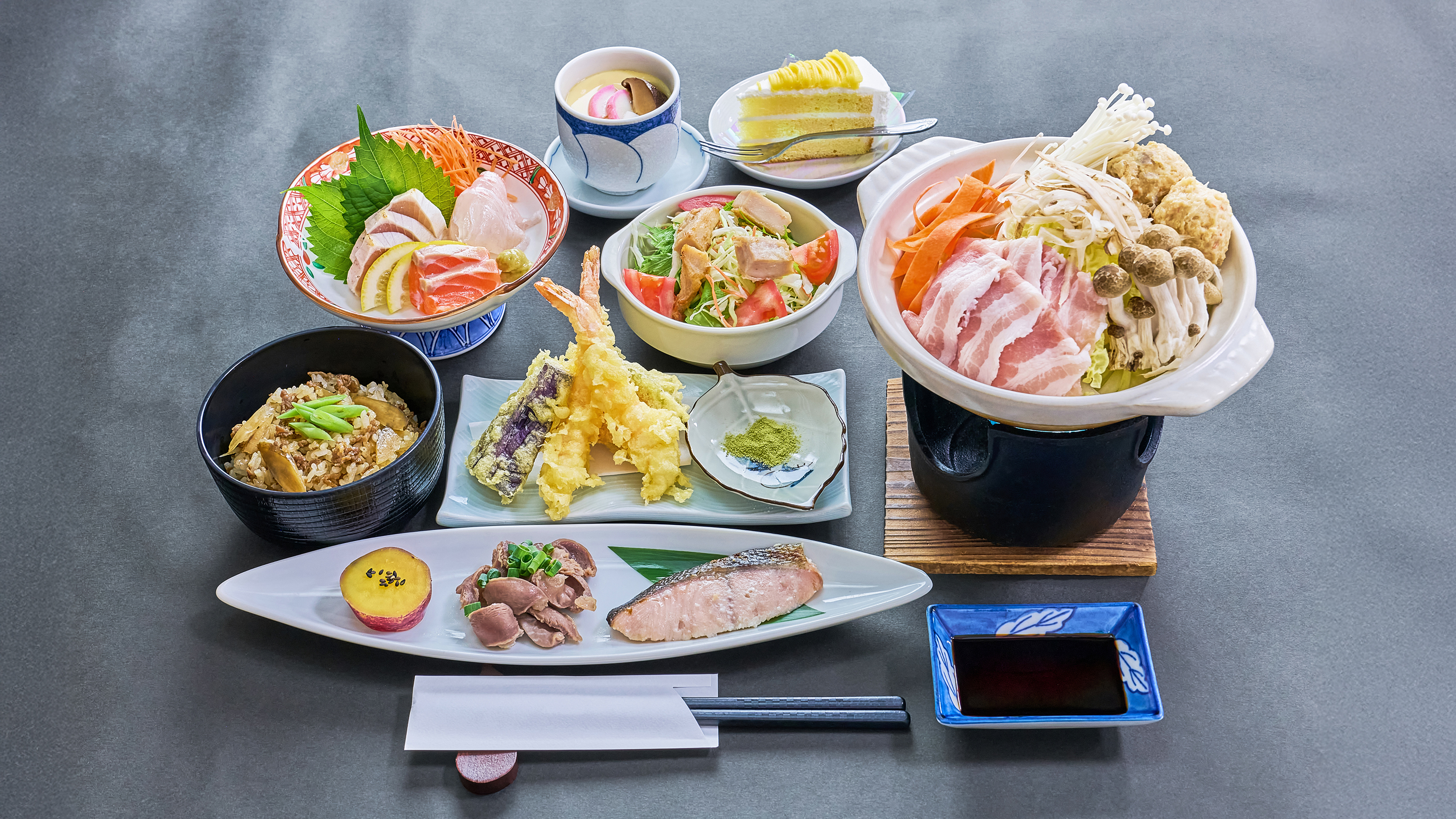 お食事一例（御膳）※別途料金