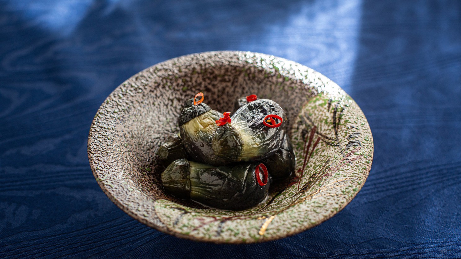 小茄子の田舎煮