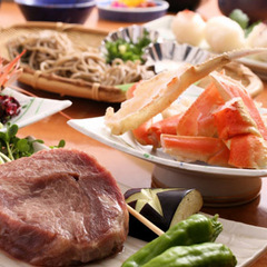 炭火焼会席の一例