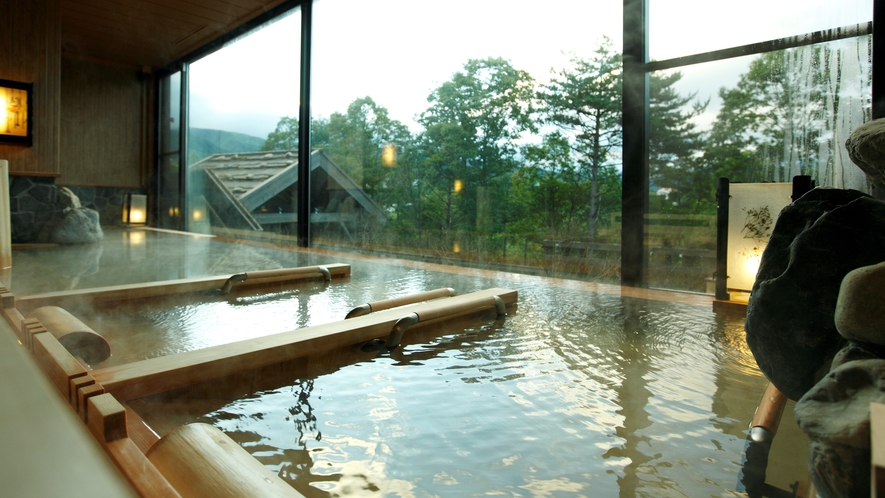 ●【大浴場】≪廿二の湯≫ 檜湯