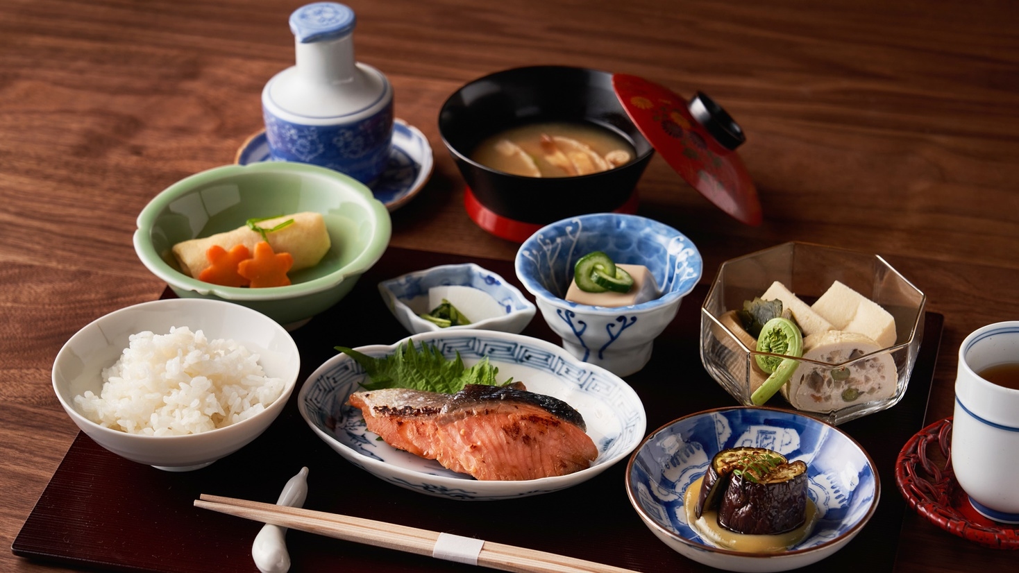 【朝食付】一日二組 旬の食材を使用した京の和朝食