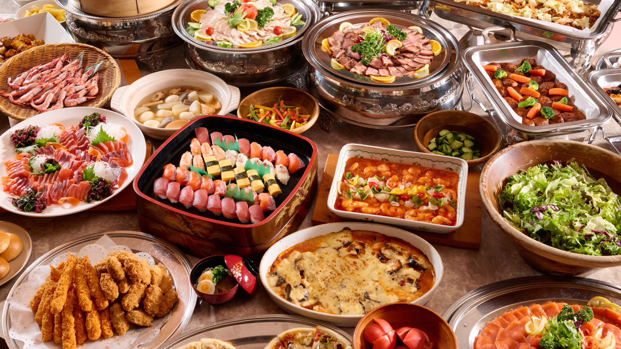 ディナービュッフェ