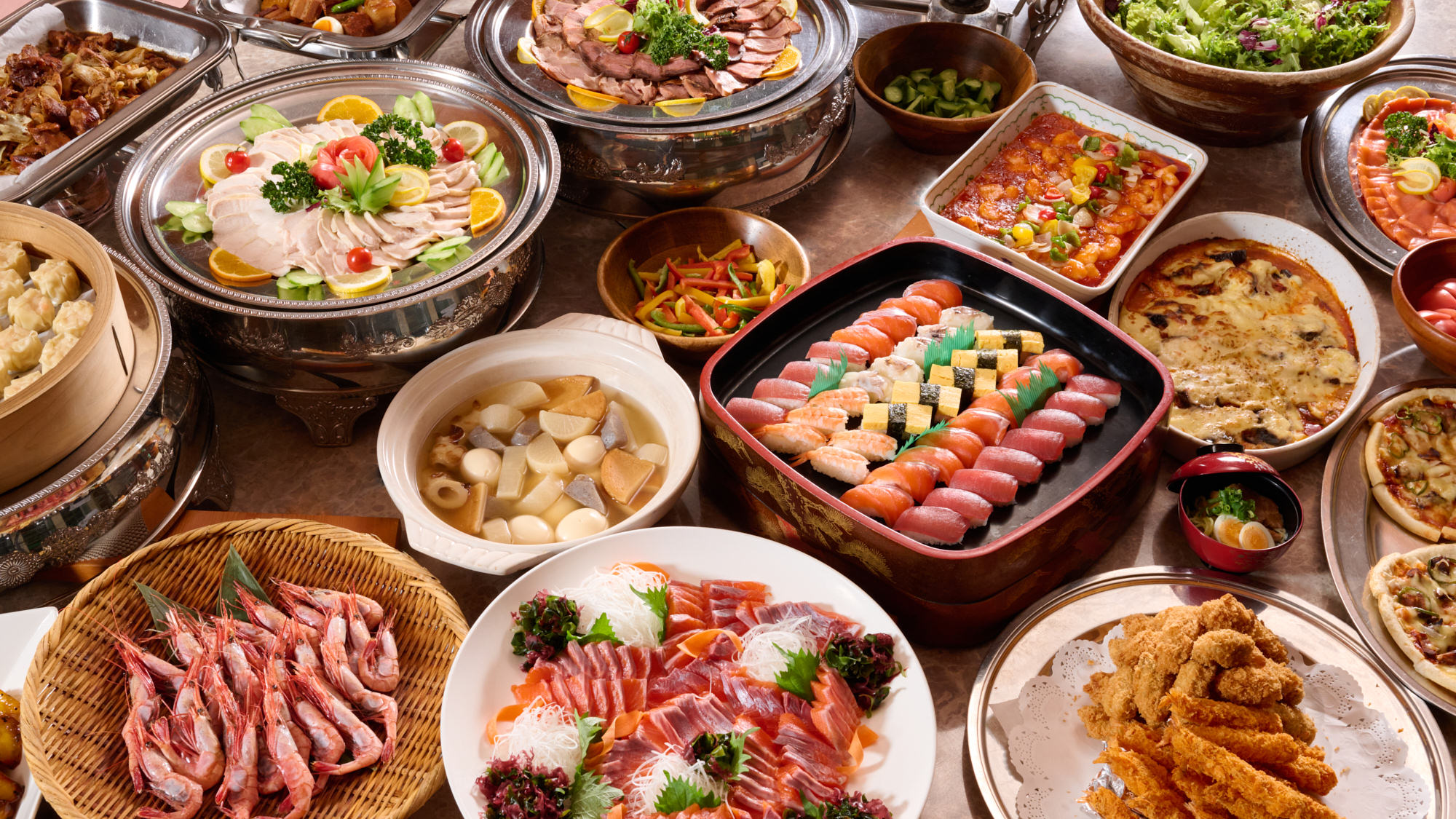 ディナービュッフェ