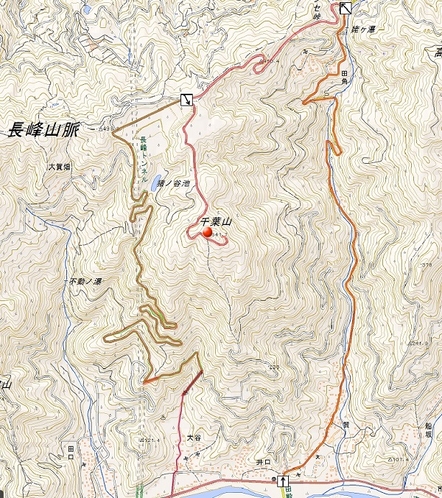 千葉山ハイキングマップ-1