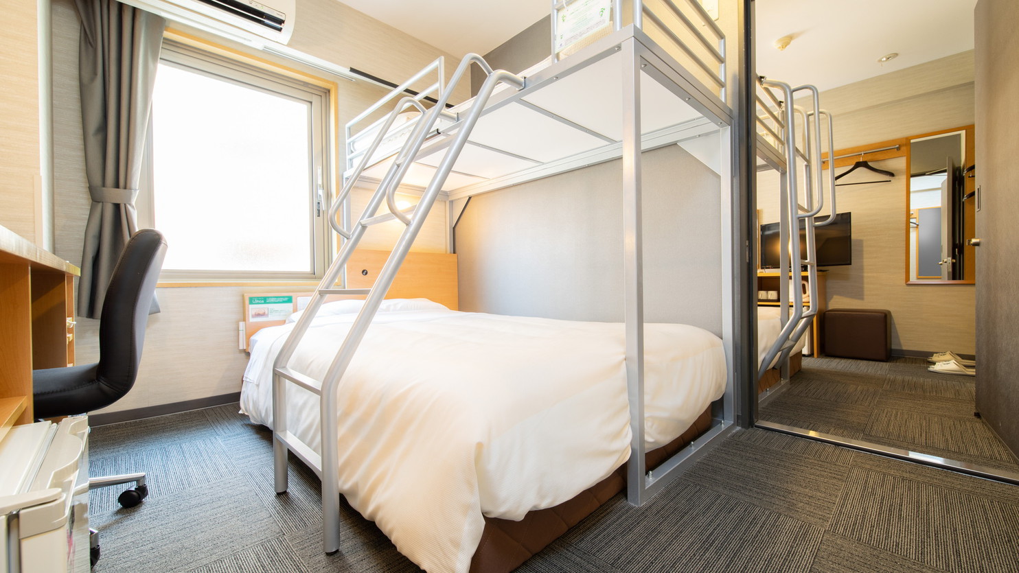 最大６名までお泊り頂けます(幼児含む)