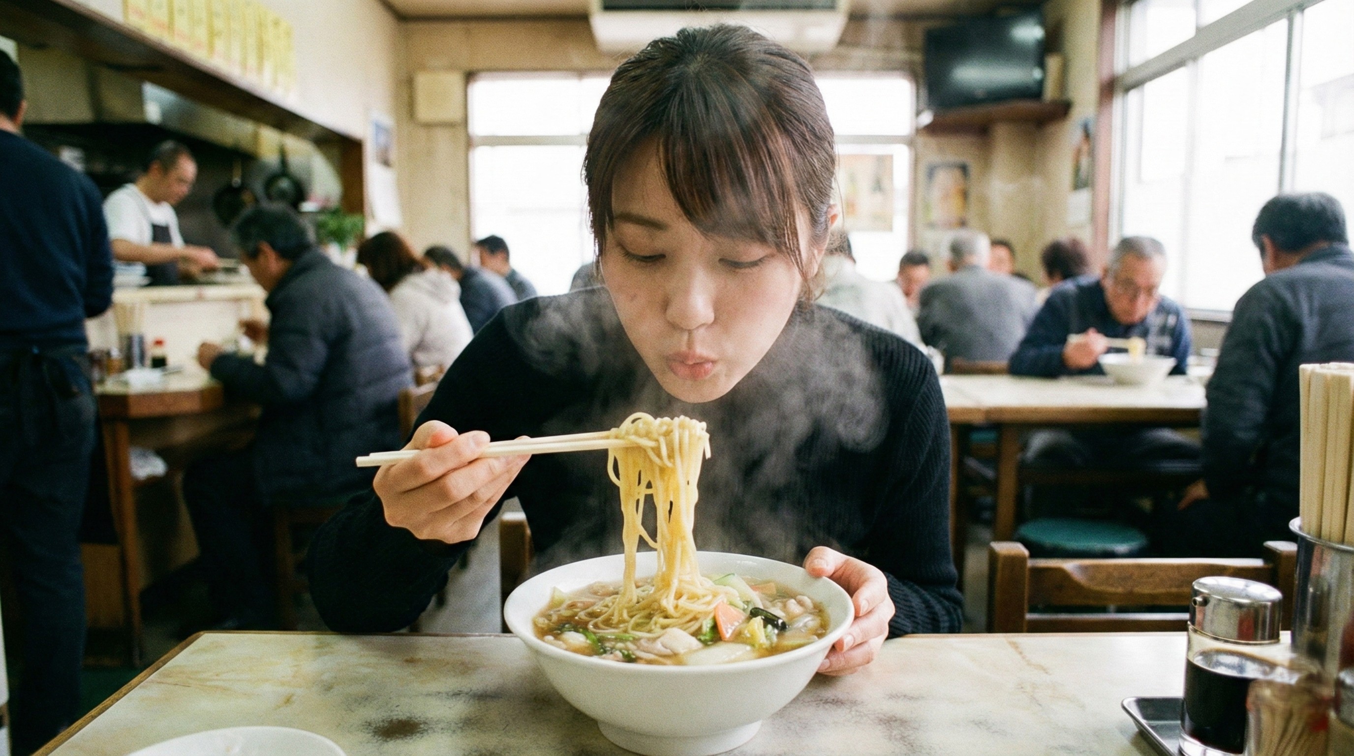 知る人ぞ知る、隠れたご当地グルメ！あんかけちゃんぽんです